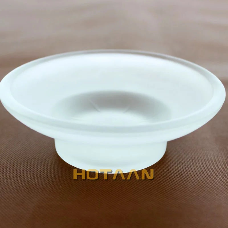 Afralia™ Glass Soap Dish Bathroom Accessory, Matte Finish