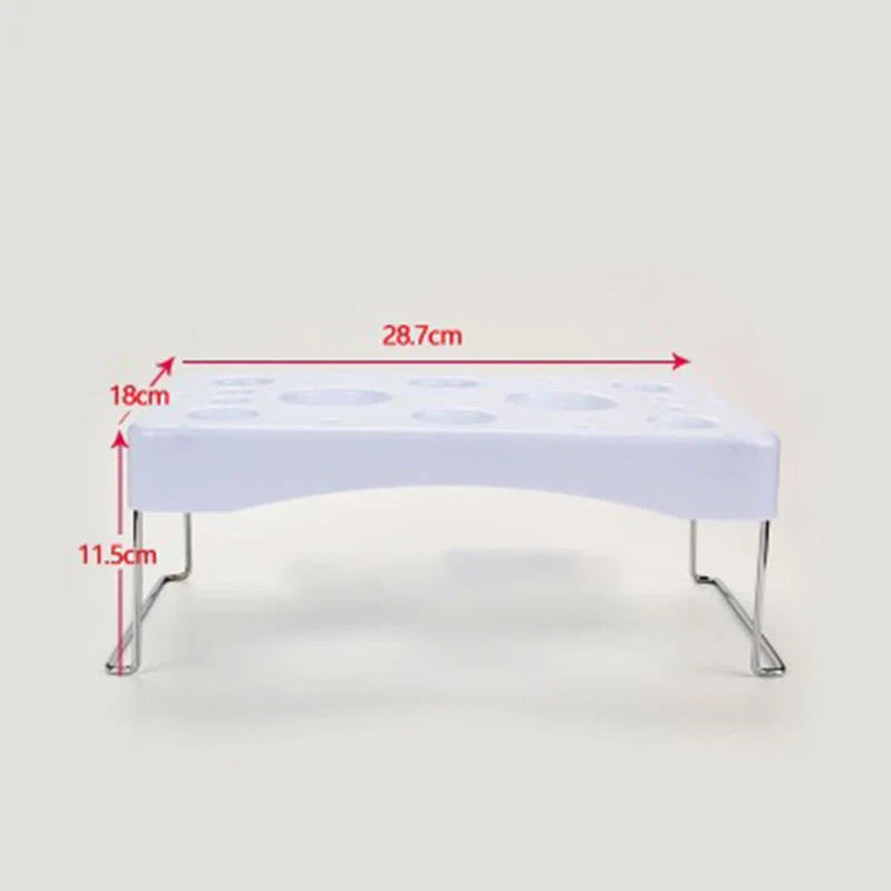 Afralia™ Piping Bag Shelf: Kitchen Pastry Decorating Tip Bags Stand