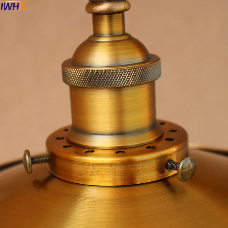 Afralia™ Swing Arm Wall Light Gold Copper Vintage Sconce Edison Loft Wall Lamp