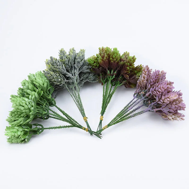 Afralia™ Pineapple Grass: Artificial Plant Christmas Decoration for Home, Wedding, Brooch, Needlework