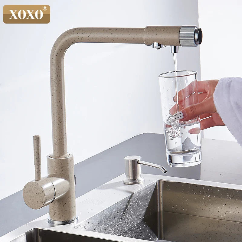 Afralia XOXO Kitchen Faucet with Water Purification Function