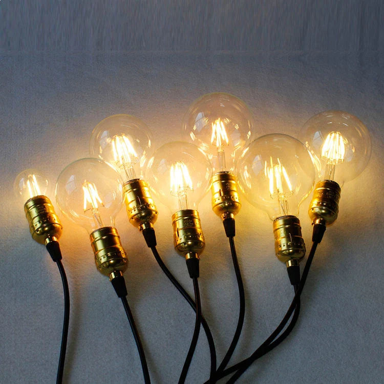 Afralia™ LED Filament Bulbs: Ultra Bright E27 4W-8W Edison Lamp Bulbs for Pendant Home Lighting