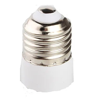 Afralia™ Bulb Socket Converter E27 to E14 Adapter Splitter - Lighting Accessory