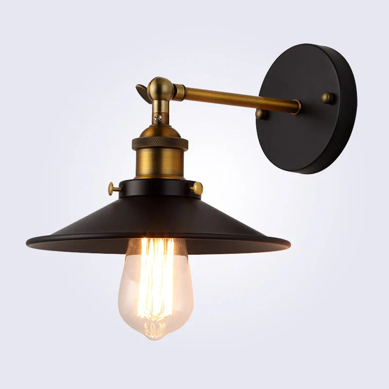 Afralia™ Vintage Wall Lamp 22cm Indoor Lighting E27 110V/220V for Home