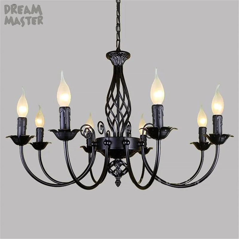 Modern Afralia™ Chandeliers: Elegant Wrought Iron Lighting for Home, Hotel, and Dining Spaces