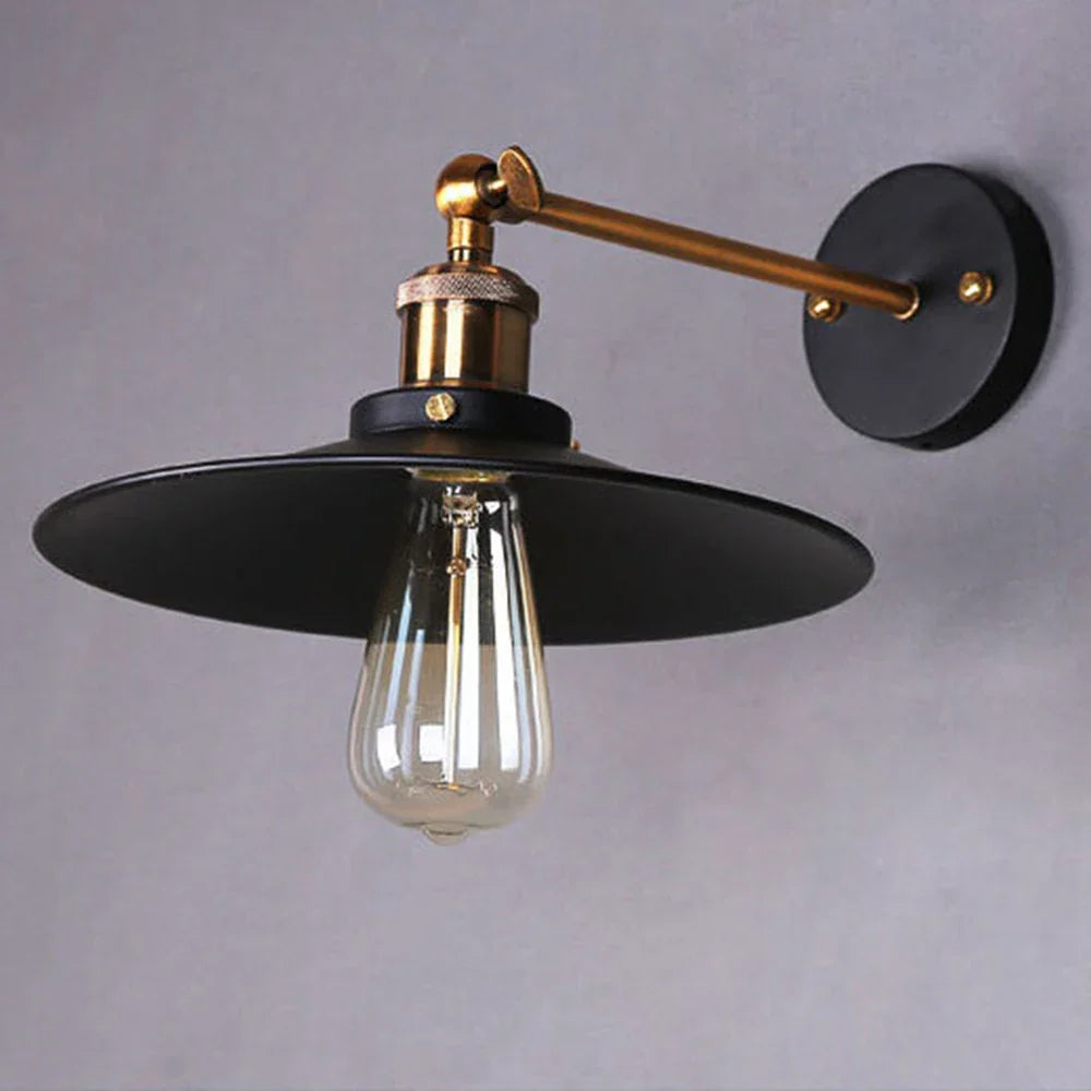 Afralia™ Retro Industrial LED Wall Light for Loft Bar Bathroom Decor