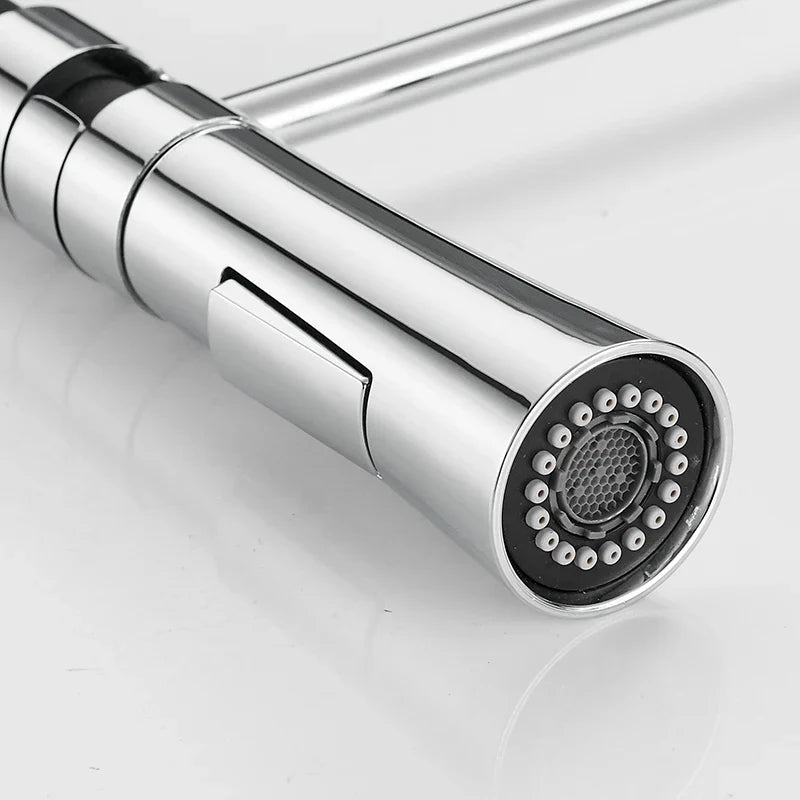 Afralia™ Kitchen Faucet Spray Head | Dual Function Stream Reaplce Head | Chrome Finish