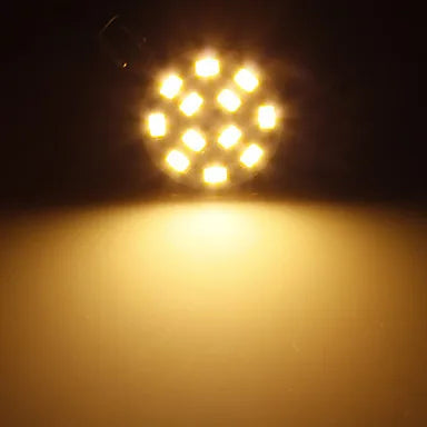Afralia™ G4 LED 3W Bulb 12*SMD5730 Warm White/White 270LM 12V - Pack of 10