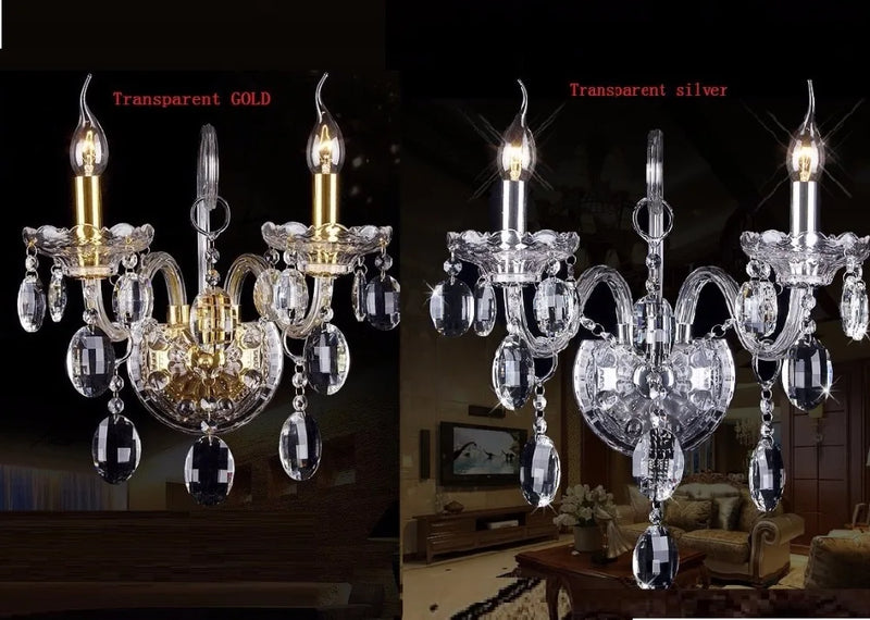 Afralia™ Modern Crystal Chandeliers & Pendants, Silver/Gold, 6/8/15/18 Arms, Living Room