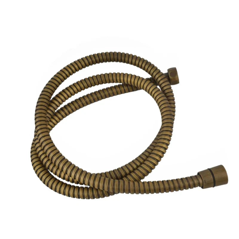 Afralia™ Antique Brass 59" Hand Shower Hose Flexible Pipe 150cm