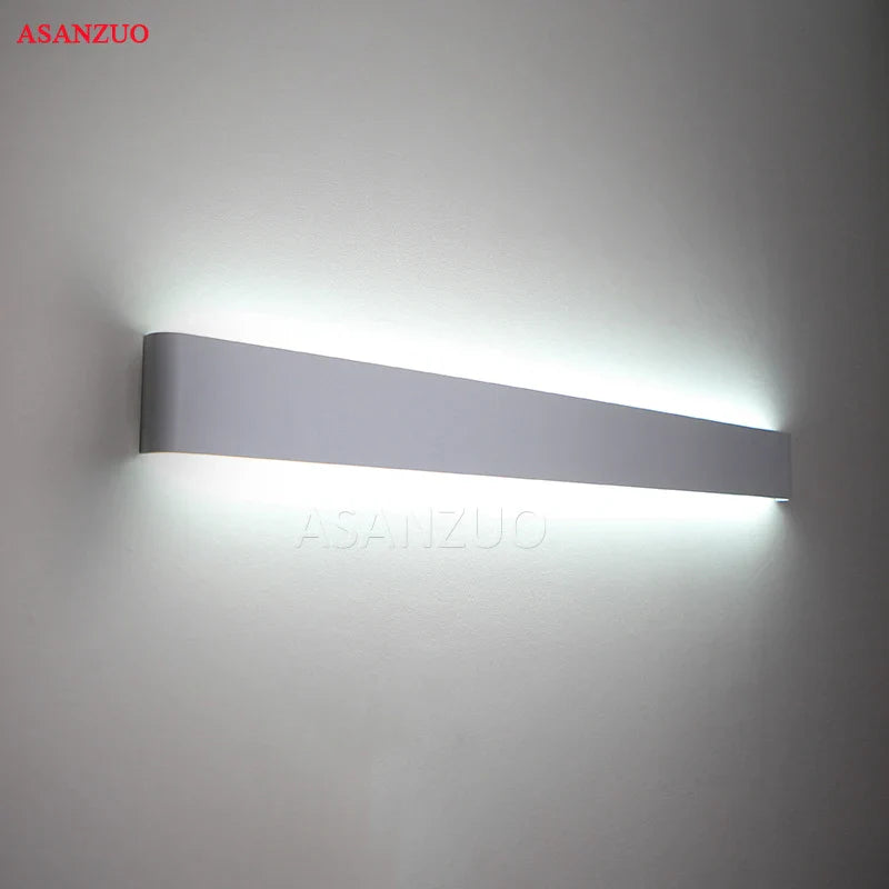 Afralia™ LED Rectangle Wall Lamps: 110V 220V Indoor Living Room Bathroom Mirror Light