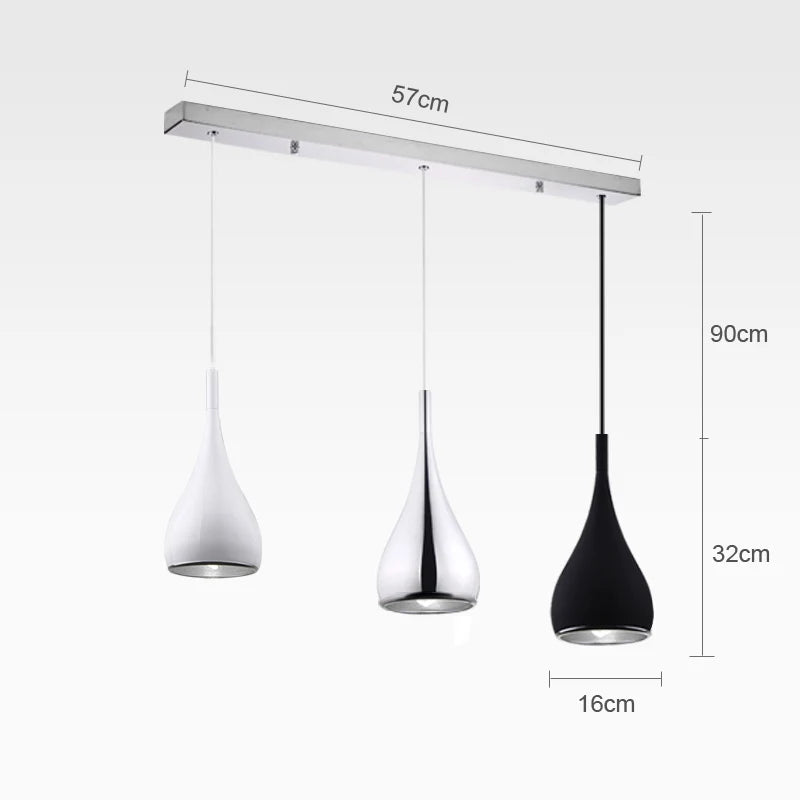 Afralia™ Modern LED Pendant Lights for Dining Room Minimalist Decor