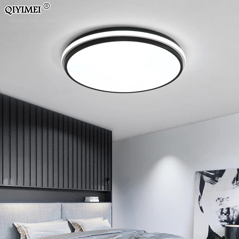 Afralia™ LED Ceiling Lamps: Modern Dimmable Lights for Living Room, Dining Room, Bedroom