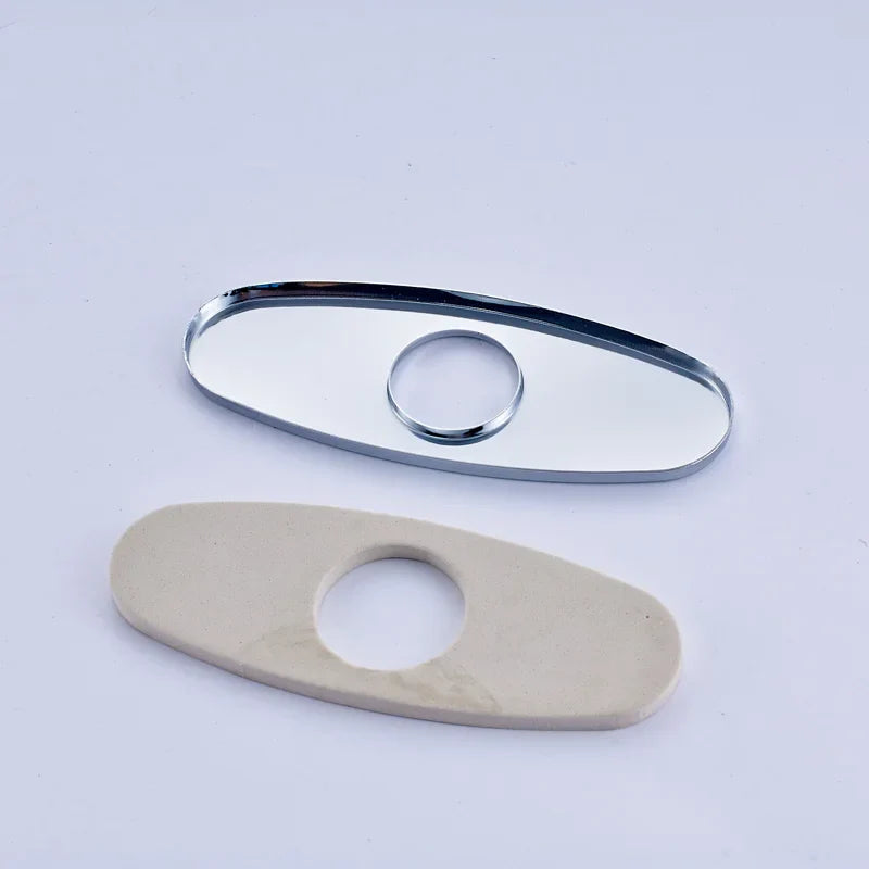 Afralia™ 6" Deck Plate Cover for Bathroom Kitchen Sink Faucet