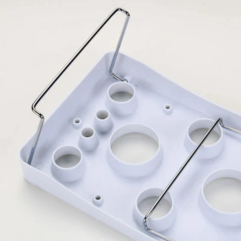 Afralia™ Piping Bag Shelf: Kitchen Pastry Decorating Tip Bags Stand