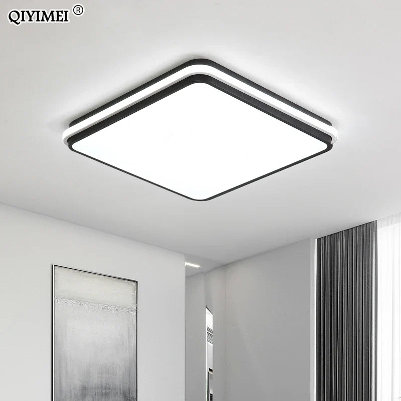 Afralia™ LED Ceiling Lamps: Modern Dimmable Lights for Living Room, Dining Room, Bedroom