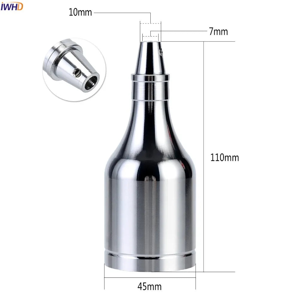 Afralia™ Retro Bottle Vintage E27 Lamp Holder Base Socket - 110-220V Bulb Fitting