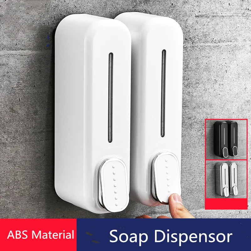 Afralia™ Stainless Steel Wall Mounted Liquid Soap Dispenser - 6 Colors