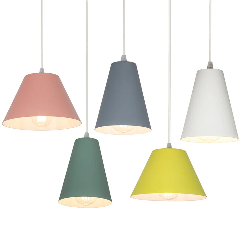 Afralia™ Art Colorful Pendant Lamp for Modern Dining Room Lighting