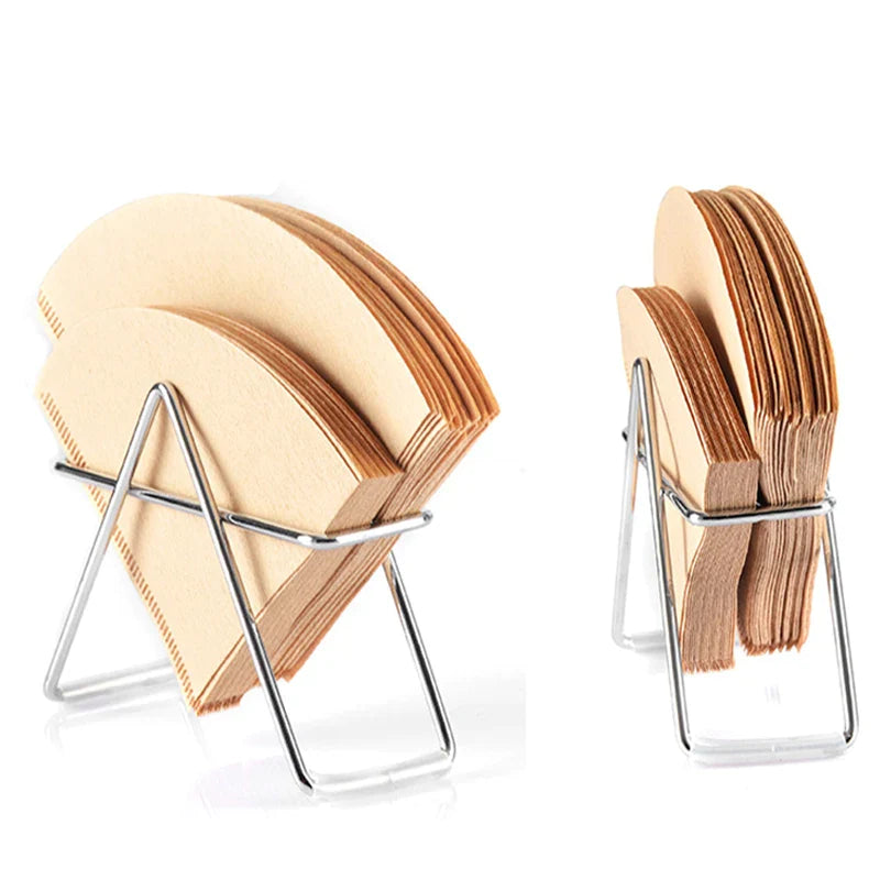 Afralia™ Coffee Filter Holder & Paper Dispenser for Hand Drip Brewing