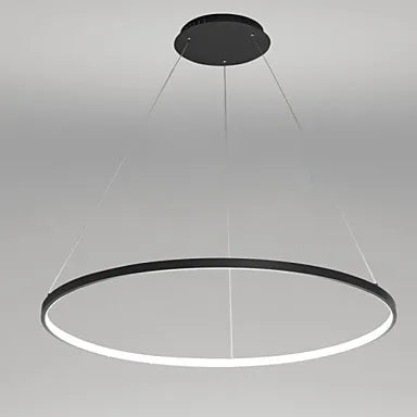 Afralia™ 60cm Circular LED Pendant Light for Dinning Living Room Lighting