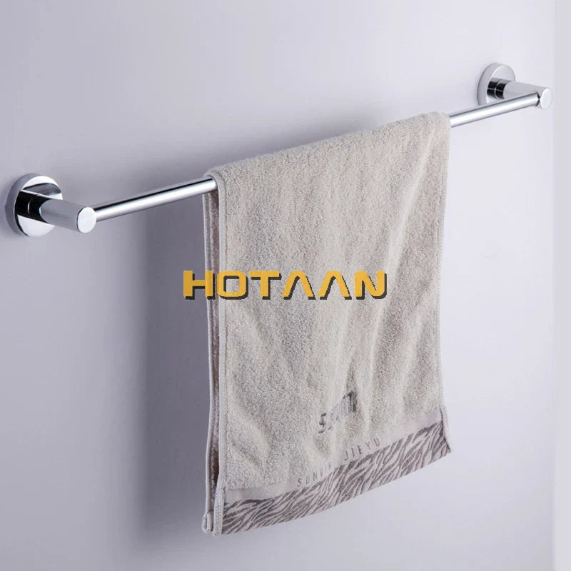 Afralia™ Stainless Steel Single Towel Bar Holder, High Quality 304# Towel Rail