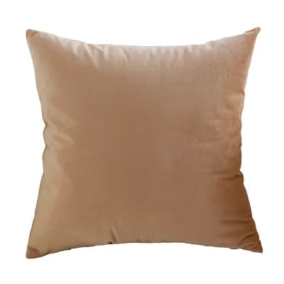 Afralia™ Velvet Cushion Covers for Home Decor Sofa Bed Chair, 45x45cm 60x60cm