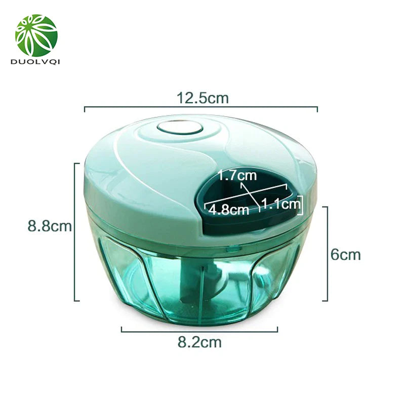 Afralia™ Stainless Steel Vegetable Chopper & Meat Grinder - Kitchen Essentials