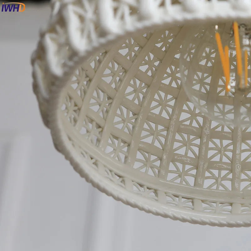 Afralia™ Nordic Style Ceramics Pendant Lights for Dinning Living Room, Modern & Vintage Design
