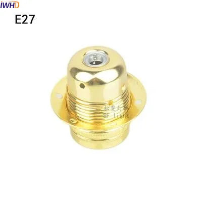 Afralia™ Vintage E27 Bulb Holder Industrial Edison Lamp Socket