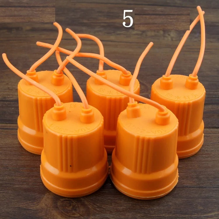 Afralia™ Waterproof E27 Lamp Holder 110v-220v Outdoor Fitting Socket Base