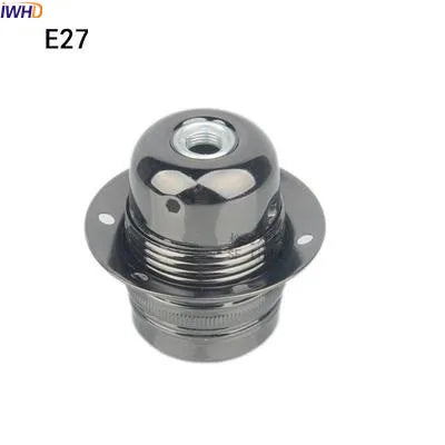 Afralia™ Vintage E27 Bulb Holder Industrial Edison Lamp Socket