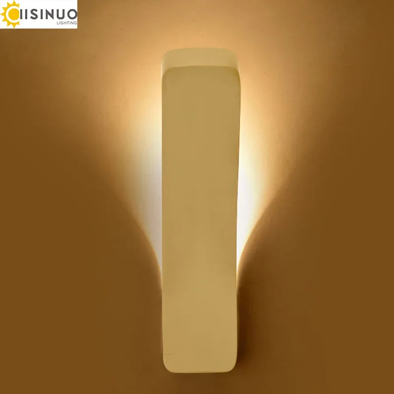 Afralia™ Modern Strength LED Wall Light for Living Room Bedroom Sconce 90-260V