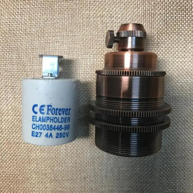 Afralia™ Retro Vintage E27 Lamp Holder for Industrial Pendant Light