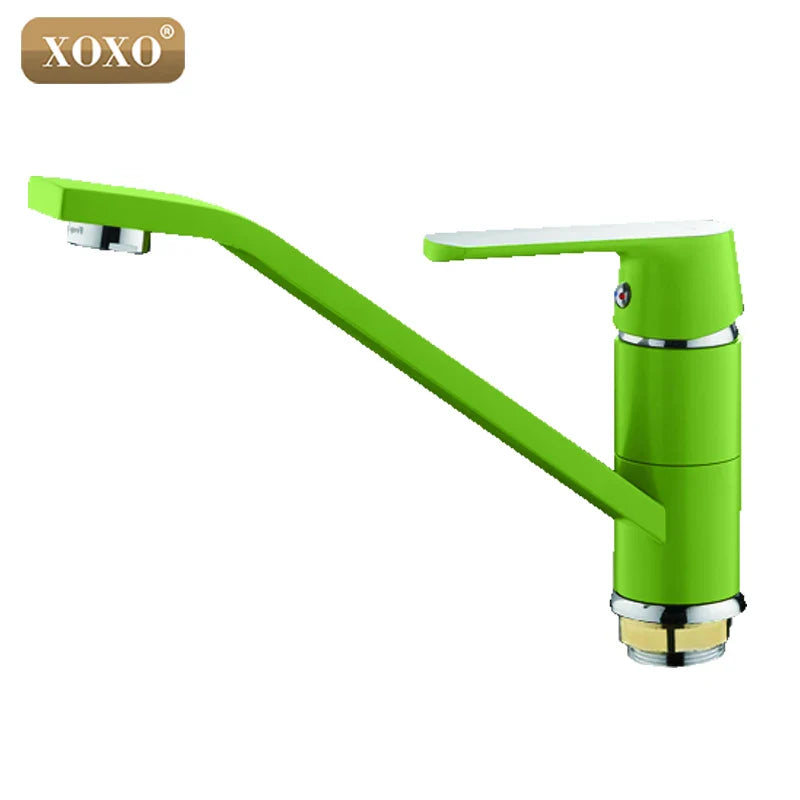Afralia™ Modern Kitchen Shell Crane Mixer Tap 360° Rotation Cozinha Shell Bibcock