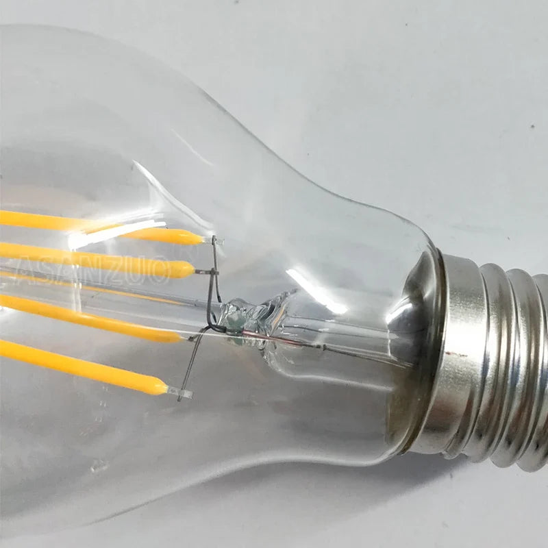 Afralia™ Retro Edison LED Filament Bulb: G45 A60 ST64 G80 G95 G125 Glass Vintage Light