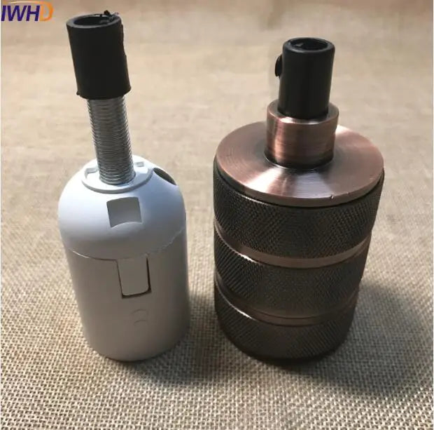 Afralia™ Retro Vintage E27 Lamp Holder for Industrial Pendant Light