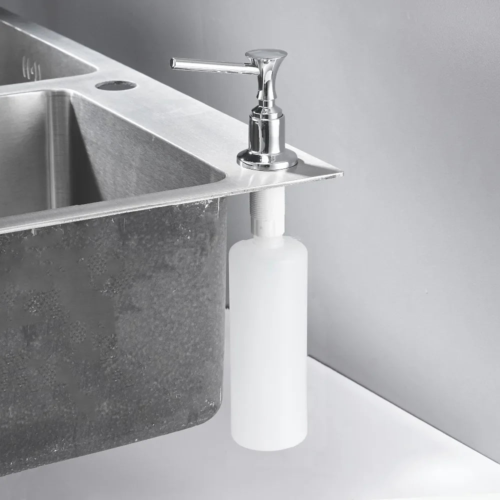 Afralia™ 400ML Plastic Liquid Soap Dispenser Spray for Kitchen and Bathroom