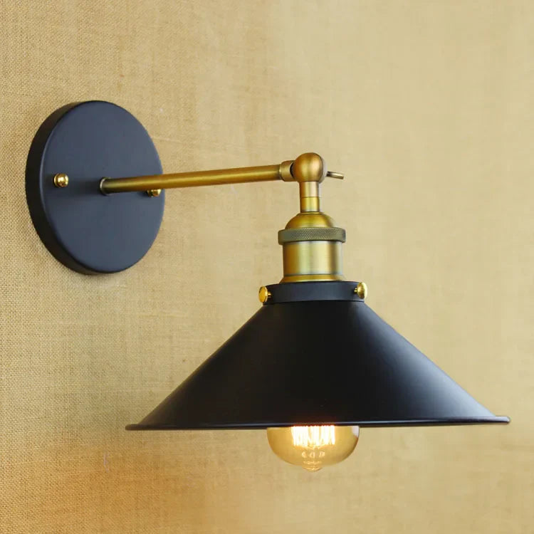 Afralia™ Vintage Wall Lamp LED Indoor Lighting Retro Loft Industrial Edison Sconce