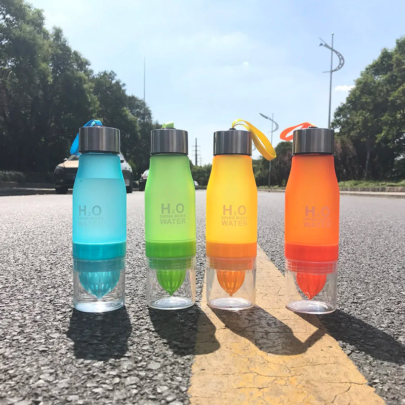 Afralia™ 650ml Infuser Water Bottle - Refreshing Hydration on the Go