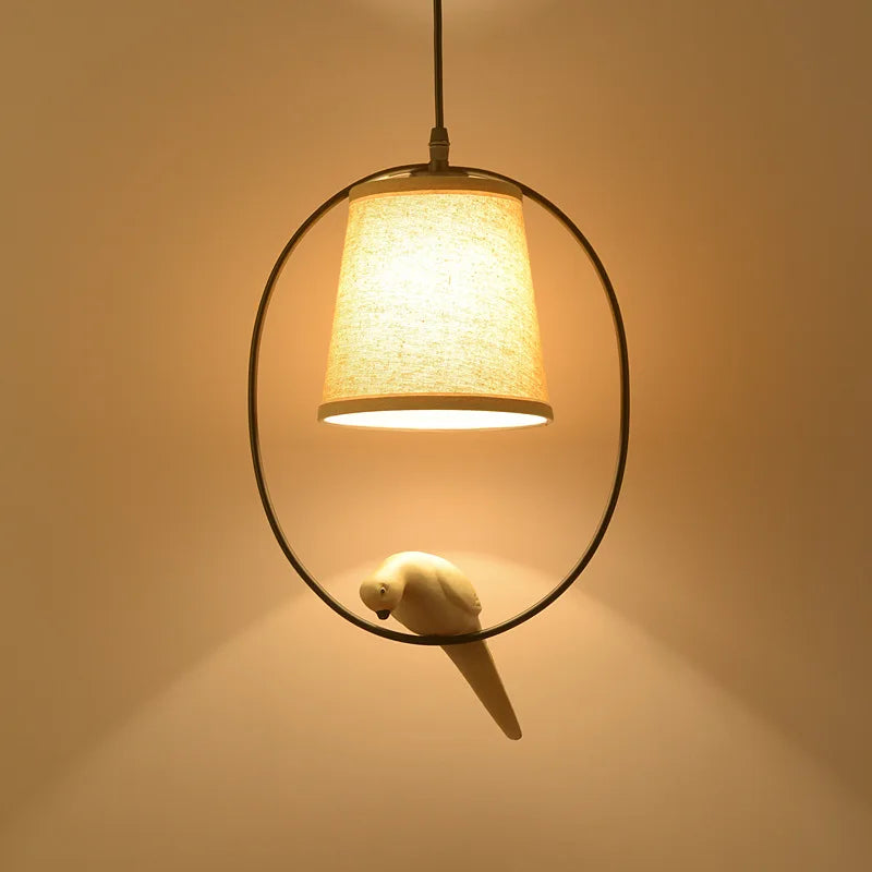 Afralia™ Bird Lamp: Industrial Pendant Lights for Kitchen Island, Living Room, Bedroom & Restaurant