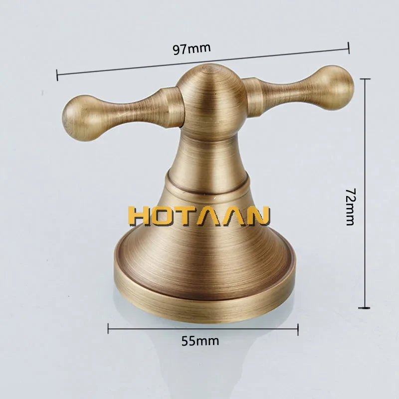 Afralia™ Antique Bronze Brass Wall Hooks & Racks for Clothes, Towels, Coats & Robes