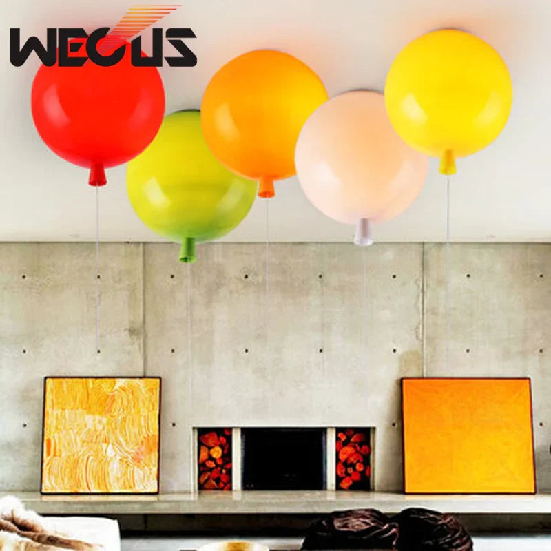 Afralia™ D200mm Balloon Light for Kids Bedroom and Living Room Lighting