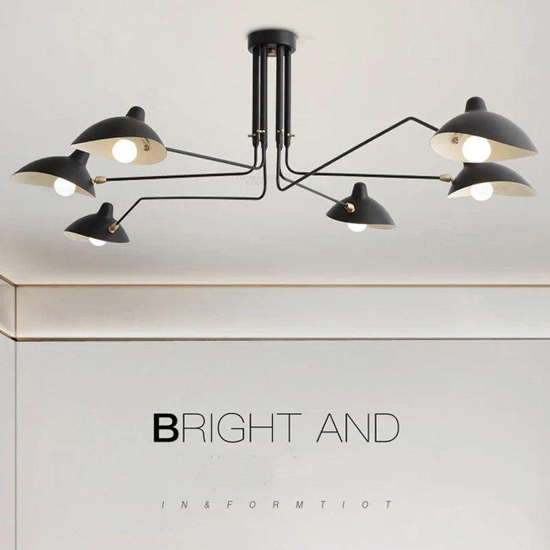 Afralia™ Loft Industrial Vintage Pendant Lamp & Rotating Wall Sconce for Home Decor