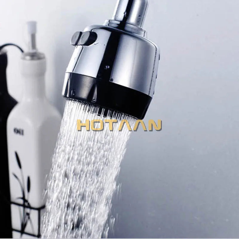 Afralia™ Dual Hole Brass Chrome Kitchen Sink Tap Mixer