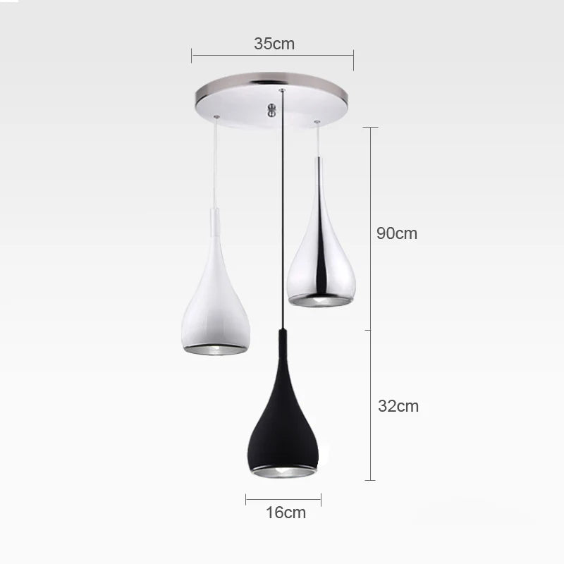 Afralia™ Modern LED Pendant Lights for Dining Room Minimalist Decor