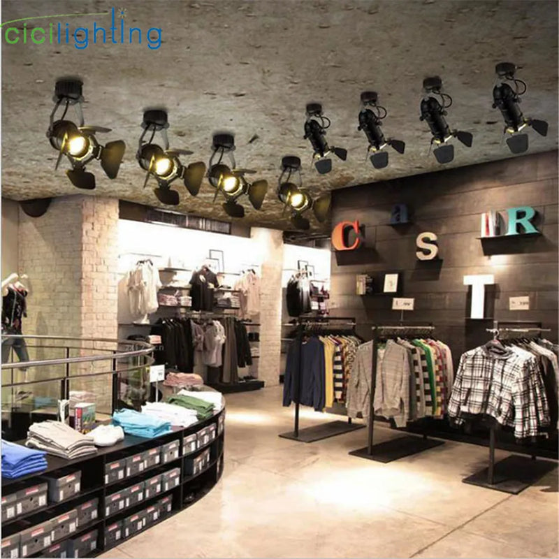 Afralia™ LED Surface Mount Spotlights: Stylish European/American Design for Living Room, TV Background, Clothing Store