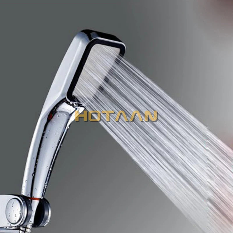 Afralia™ Water Saving Chrome Shower Head Boosts Water Pressure