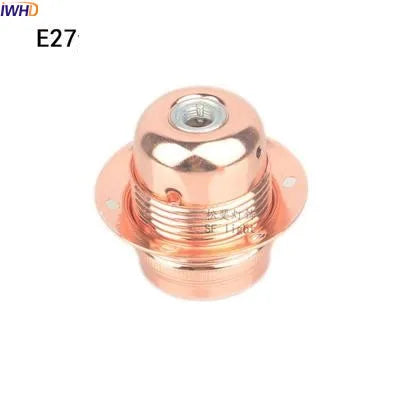 Afralia™ Vintage E27 Bulb Holder Industrial Edison Lamp Socket