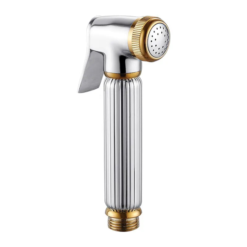 Afralia™ Brass Chrome Bidet Sprayer Head for Toilet, Pet Shower Spray